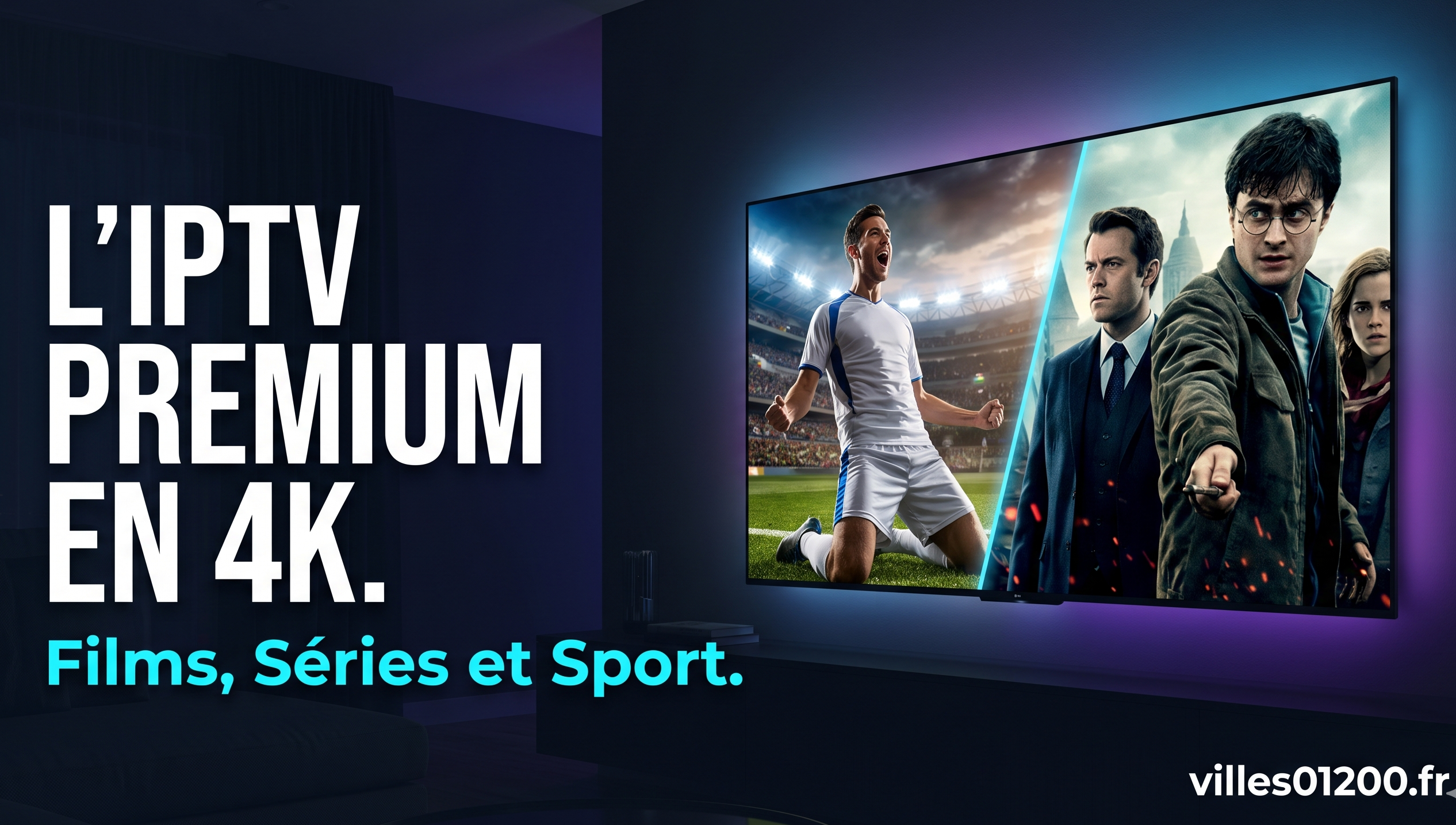 IPTV Premium 4K - French IPTV - Films Séries Sport